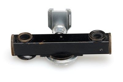 Lot 73 - Leica Standard Black/Chrome + Hektor 2.5/5cm Chrome