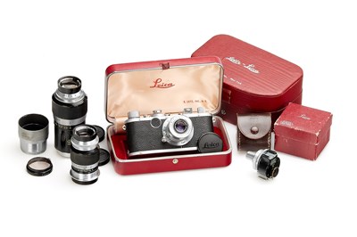 Lot 74 - Leica Standard Mod. E New York Outfit