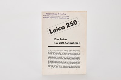 Lot 76 - Leica 250 GG motor-coupled + Summar 2/5cm