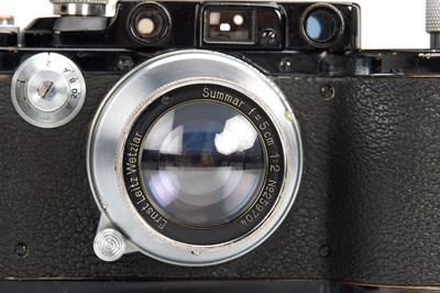 Lot 76 - Leica 250 GG motor-coupled + Summar 2/5cm