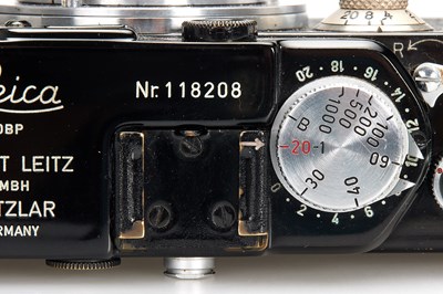 Lot 78 - Leica III Syn. Black