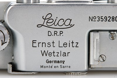 Lot 79 - Leica IIIa 'Monte en Sarre'
