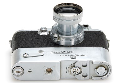 Lot 81 - Leica IIIc + MOOLY-C Chrome no.3508 Preseries