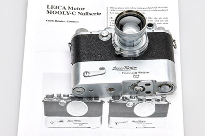 Lot 81 - Leica IIIc + MOOLY-C Chrome no.3508 Preseries