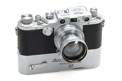 Lot 81 - Leica IIIc + MOOLY-C Chrome no.3508 Preseries