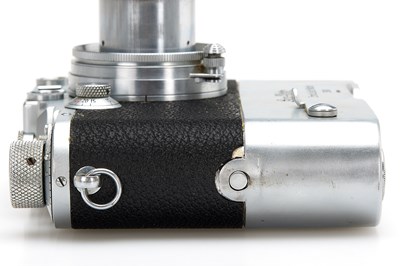 Lot 81 - Leica IIIc + MOOLY-C Chrome no.3508 Preseries
