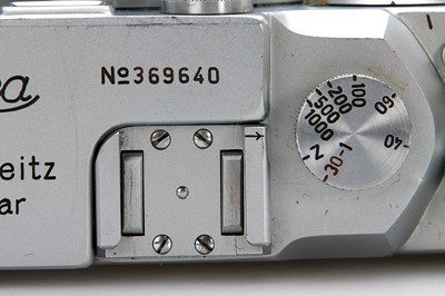 Lot 81 - Leica IIIc + MOOLY-C Chrome no.3508 Preseries