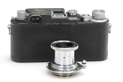 Lot 82 - Leica IIIc Grey Luftwaffen-Eigentum
