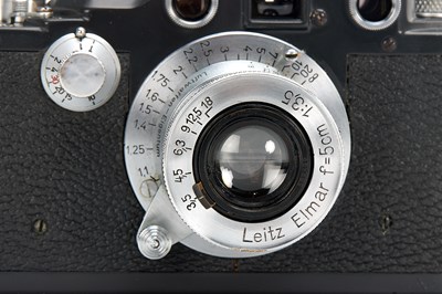 Lot 82 - Leica IIIc Grey Luftwaffen-Eigentum