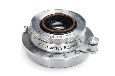 Lot 83 - Leitz Elmar 3.5/3.5cm Luftwaffen-Eigentum