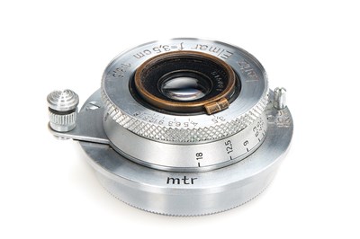 Lot 83 - Leitz Elmar 3.5/3.5cm Luftwaffen-Eigentum