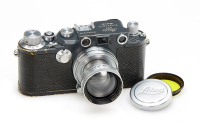 Lot 85 - Leica IIIc Grey + Summitar 2/5cm