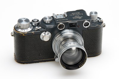Lot 85 - Leica IIIc Grey + Summitar 2/5cm