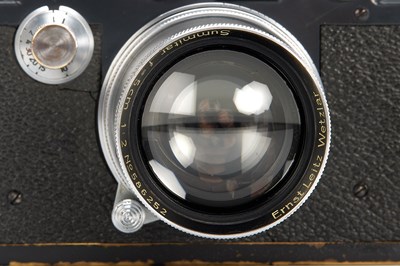 Lot 85 - Leica IIIc Grey + Summitar 2/5cm