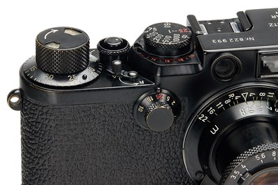 Lot 89 - Leica IIIf Black Paint 'Swedish Army'