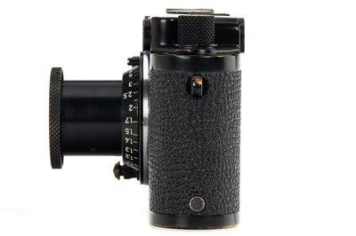 Lot 89 - Leica IIIf Black Paint 'Swedish Army'