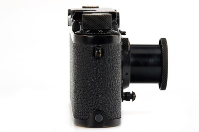 Lot 89 - Leica IIIf Black Paint 'Swedish Army'