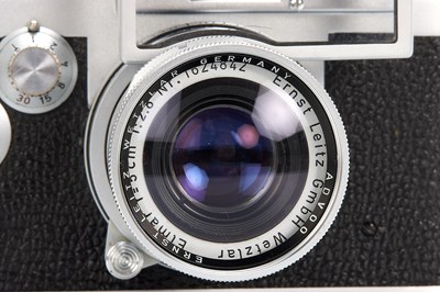 Lot 92 - Leica IIIg + Elmar 2.8/5cm