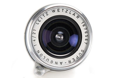Lot 95 - Leitz Super-Angulon 4/21mm + Finder
