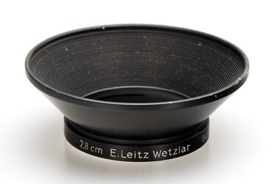 Lot 96 - Leitz Hektor 6.3/2.8cm Nickel + 2.8cm Finder SUUOQ + Hood SOOHN