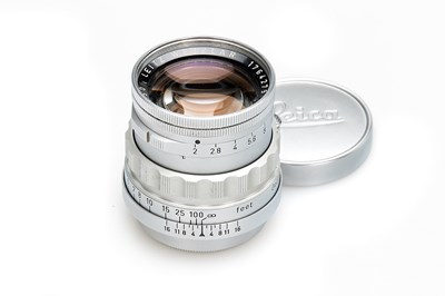 Lot 109 - Leitz Summicron 2/50mm Chrome Rigid M39