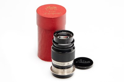 Lot 116 - Leitz Elmar 4/9cm Black/Nickel