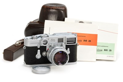 Lot 134 - Leica M3 Chrome + CF Summicron 2/50mm