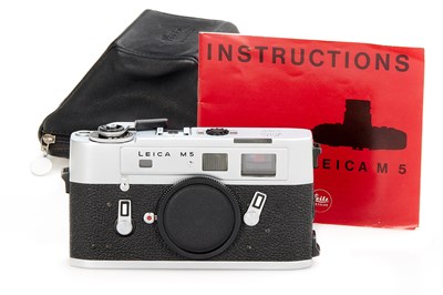 Lot 149 - Leica M5 Chrome 3-Lug