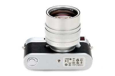 Lot 165 - Leica M9-P Chrome + Noctilux 0.95/50mm Chrome 'Leica Shop'