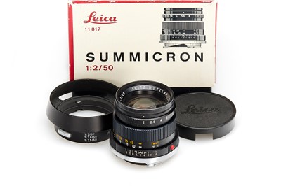 Lot 179 - Leitz Summicron 2/50mm Black 11817