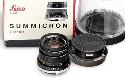 Lot 180 - Leitz Summicron 2/50mm Black 11817