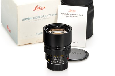 Lot 191 - Leica Summilux-M 1.4/75mm