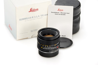 Lot 209 - Leica Summilux-R 1.4/50mm 11777