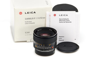 Lot 210 - Leica Summilux-R 1.4/50mm 11344 ROM