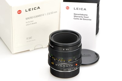 Lot 211 - Leica Macro-Elmarit-R 2.8/60mm 11347 ROM