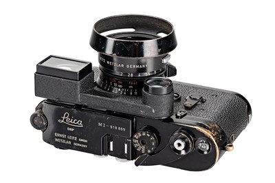 Lot 35 - Leica M3 Black Paint / Black Counter