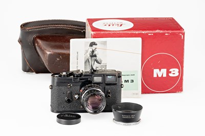 Lot 39 - Leica M3 Black Paint