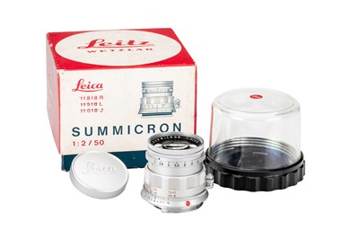 Lot 92 - Leitz Summicron 2/50mm Chrome Rigid