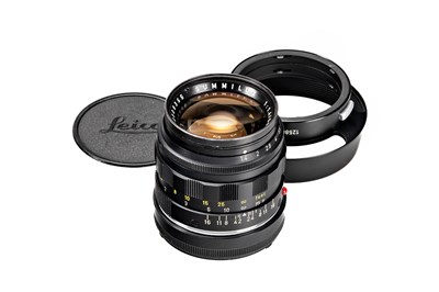 Lot 97 - Leitz Summilux 1.4/50mm Black Paint