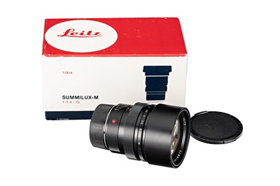 Lot 100 - Leica Summilux-M 1.4/75mm