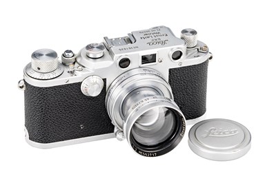 Lot 104 - Leica IIIc Chrome 'Luftwaffen-Eigentum'