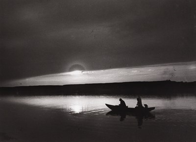 Lot 5 - ANDRÉ KERTÉSZ (1894–1985) | Sunset in Esztergom, Hungary, May 1917