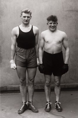 Lot 11 - AUGUST SANDER (1876–1964) | Boxers Paul Roderstein and Hein Hesse, from the series 'People of the 20th century', Cologne, Germany 1928