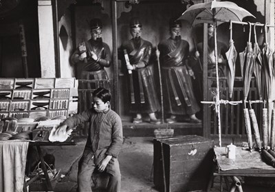 Lot 21 - HENRI CARTIER-BRESSON (1908–2004) | Young street vendor, China 1949