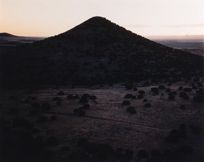 Lot 74 - WIM WENDERS (*1945) | Evening near Santa Fe, from the series 'Written in the West', New Mexico, USA 1983