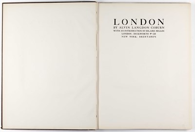 Lot 12 - ALVIN LANGDON COBURN (1889–1956)