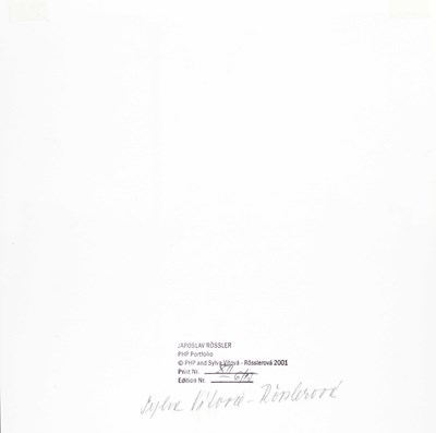 Lot 22 - JAROSLAV RÖSSLER (1902–1990)