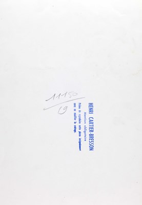 Lot 80 - HENRI CARTIER-BRESSON (1908–2004)