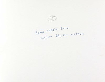 Lot 96 - ELLIOTT ERWITT (1928–2023)