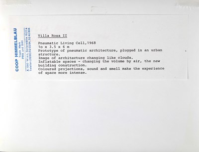 Lot 159 - COOP HIMMELBLAU (*1968)